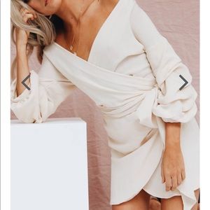 Verge Girl- Wrap Dress